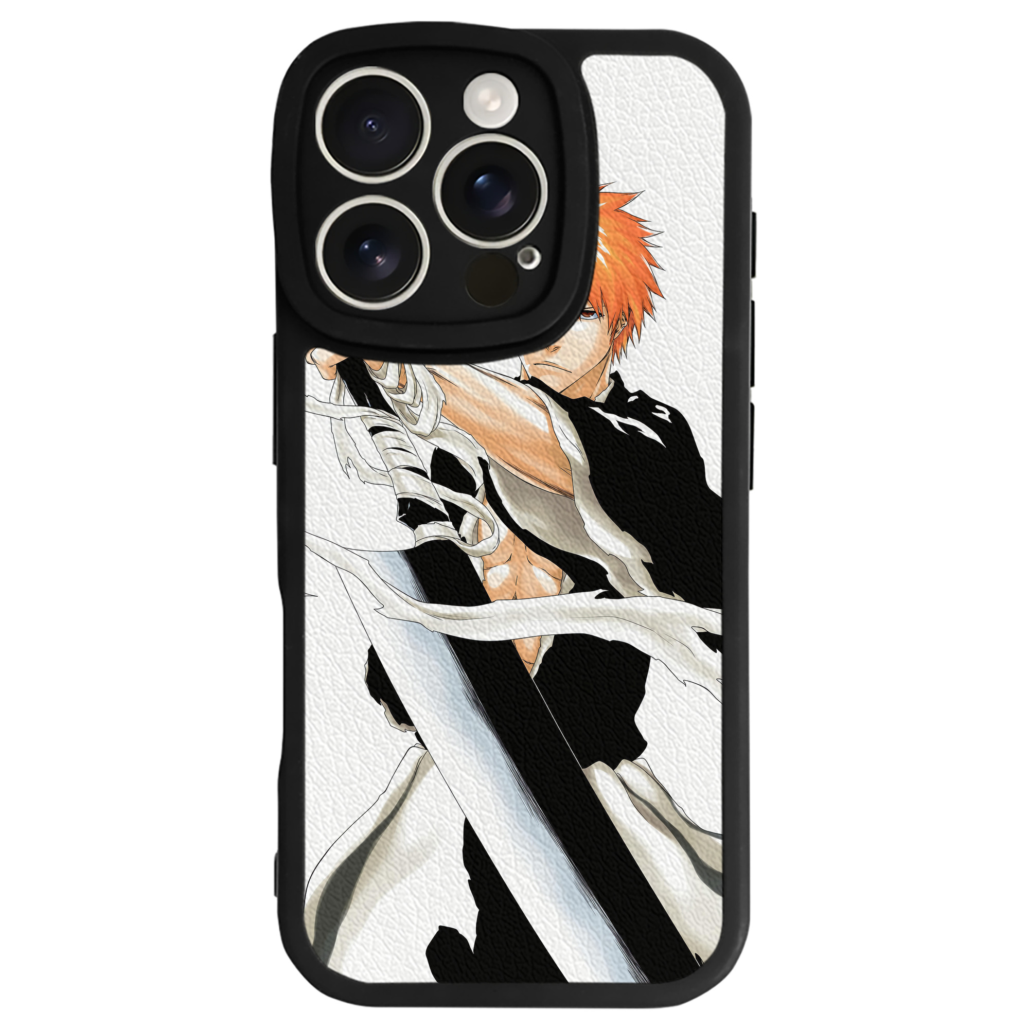 （画像用） ブリーチ BLEACH 【iPhone 16シリーズ対応】シリコンスマホケース（レザー調） 材質：シリコン
